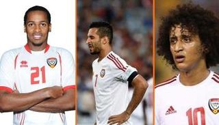 ثلاثي منتخب الامارات