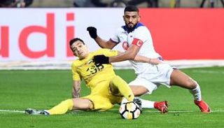 من مباراة الوصل والشارقة