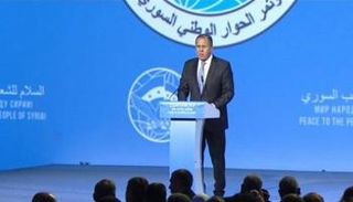 وزير الخارجية الروسي في الجلسة الافتتاحية لمؤتمر سوتشي