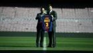 بيكيه: برشلونة أنقذني من الاعتزال