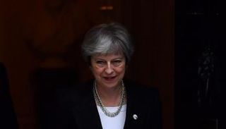 رئيسة وزراء بريطانيا تيريزا ماي 