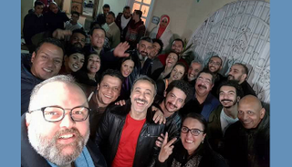 أسرة مسلسل "رحيم" يحتفلون ببدء التصوير