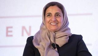 الشيخة لبنى القاسمي في المؤتمر