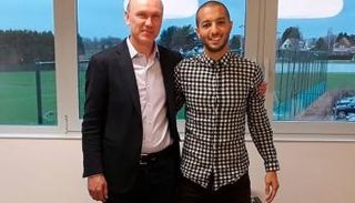 سفيان هني مع رئيس سبارتاك موسكو