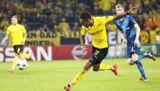 أوباميانج لحظة التسجيل في شباك الجانرز