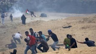 اشتباكات بين قوات الاحتلال الإسرائيلي والفلسطينيين- أ. ف. ب