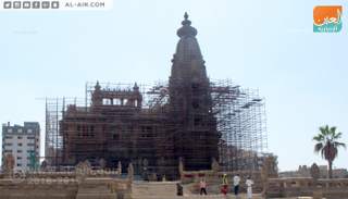 أعمال ترميم قصر البارون إمبان بمصر 