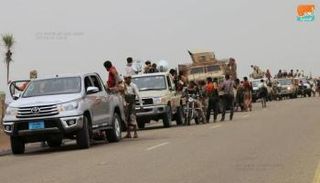 جانب من التعزيزات في طريقها إلى الحديدة - أرشيفية