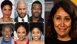 هيفاء المنصور وأبطال الفيلم