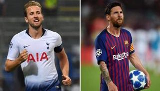 هاري كين وليونيل ميسي