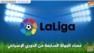 فيديوجراف.. حصاد الجولة السابعة من الدوري الإسباني