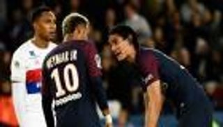 مباراة سان جيرمان والنجم الأحمر تؤكد تجدد خلاف نيمار وكافاني