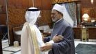 شيخ الأزهر يلتقي الأمين العام الجديد لمجلس حكماء المسلمين