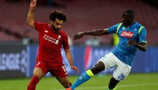 كوليبالي ضد محمد صلاح في لقاء نابولي وليفربول