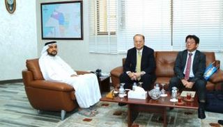  رئيس هيئة كهرباء ومياه الشارقة يلتقي وفد شركة ميتسوبيشى اليابانية