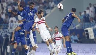 مباراة الزمالك والهلال