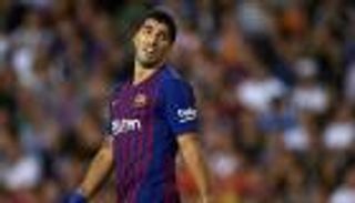 برشلونة يعلن إصابة لويس سواريز