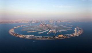 مشروع "نخلة جميرا" التابع لمجموعة "نخيل" - أرشيف