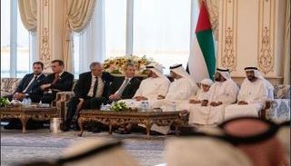 الشيخ محمد بن زايد يستقبل وزير المالية النمساوي