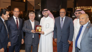 زيارة الاتحاد السعودي لوفد منتخب العراق بالرياض
