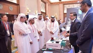 جانب من فعاليات قمة التصنيع والتجارة المستقبلية 2018