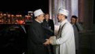 الإمام الأكبر يغادر كازاخستان متوجها إلى أوزبكستان