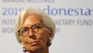 مديرة صندوق النقد الدولي كريستين لاجارد