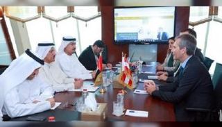  سلطان المنصوري والوزير النمساوي يبحثان العلاقات الاقتصادية  