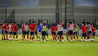 خلال المعسكر الداخلي في دبي