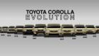 بالصور..مراحل تطور 11 جيلا من تويوتا كورولا