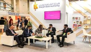 من فعاليات سابقة لمعرض الشارقة الدولي للكتاب - صورة أرشيفية