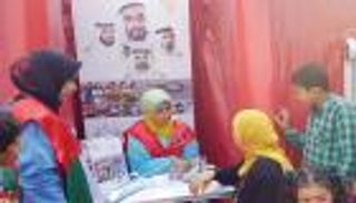 حملة الشيخة فاطمة الإنسانية تكثف مهامها التطوعية في القرى المصرية