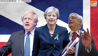 وزراء سابقون يهددون بالإطاحة بماي إذا لم تغير موقفها