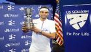 المصري الشوربجي يتوج بلقب أمريكا المفتوحة للاسكواش