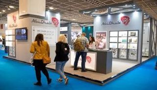 جناح معرض أبوظبي الدولي للكتاب في فرانكفورت 