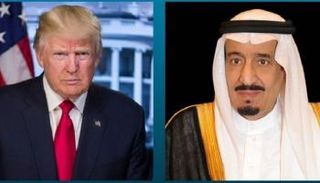 الملك سلمان وترامب