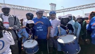 جانب من فعاليات الماراثون 