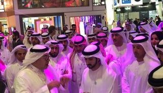 الشيخ حمدان بن محمد بن راشد آل مكتوم في معرض جيتكس