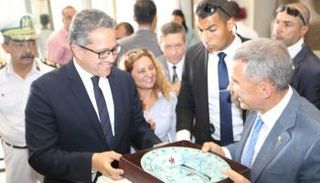  رئيس جمهورية تتارستان يزور المتحف المصري 