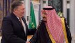 الملك سلمان يستقبل وزير الخارجية الأمريكي