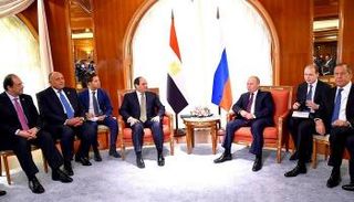 زيارة السيسي لروسيا ولقاء مع بوتين 