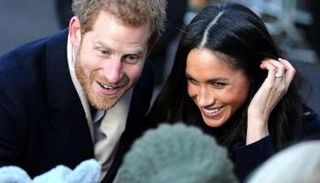 الأمير البريطاني هاري وزوجته ميجان