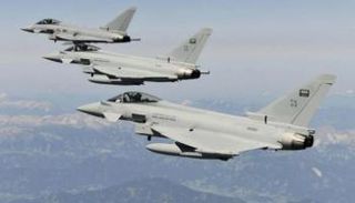 طائرات مقاتلة سعودية ضمن قوات التحالف - أرشيفية