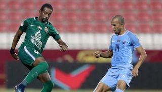 من مباراة دبا وشباب الأهلي دبي 