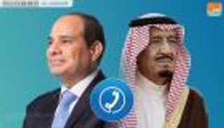 الملك سلمان يتلقى اتصالا هاتفيا من الرئيس المصري