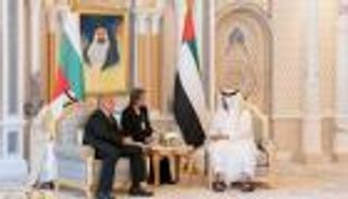 محمد بن زايد ورئيس وزراء بلغاريا يبحثان تعزيز التعاون بين البلدين