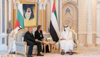 الشيخ محمد بن زايد آل نهيان يستقبل رئيس وزراء بلغاريا