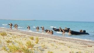 جانب من فعاليات تمرين "آيرون ماجيك"