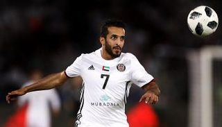علي مبخوت لاعب الجزيرة 