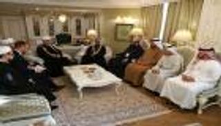 رئيس مجلس شورى المفتين بروسيا يلتقي وفد جائزة دبي للقرآن الكريم